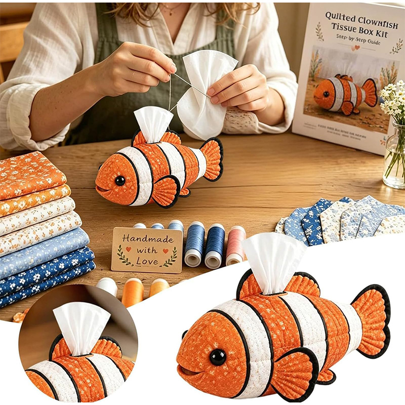 Agar Tissue Culture - DIY Animal Form Patchwork Tissue Box