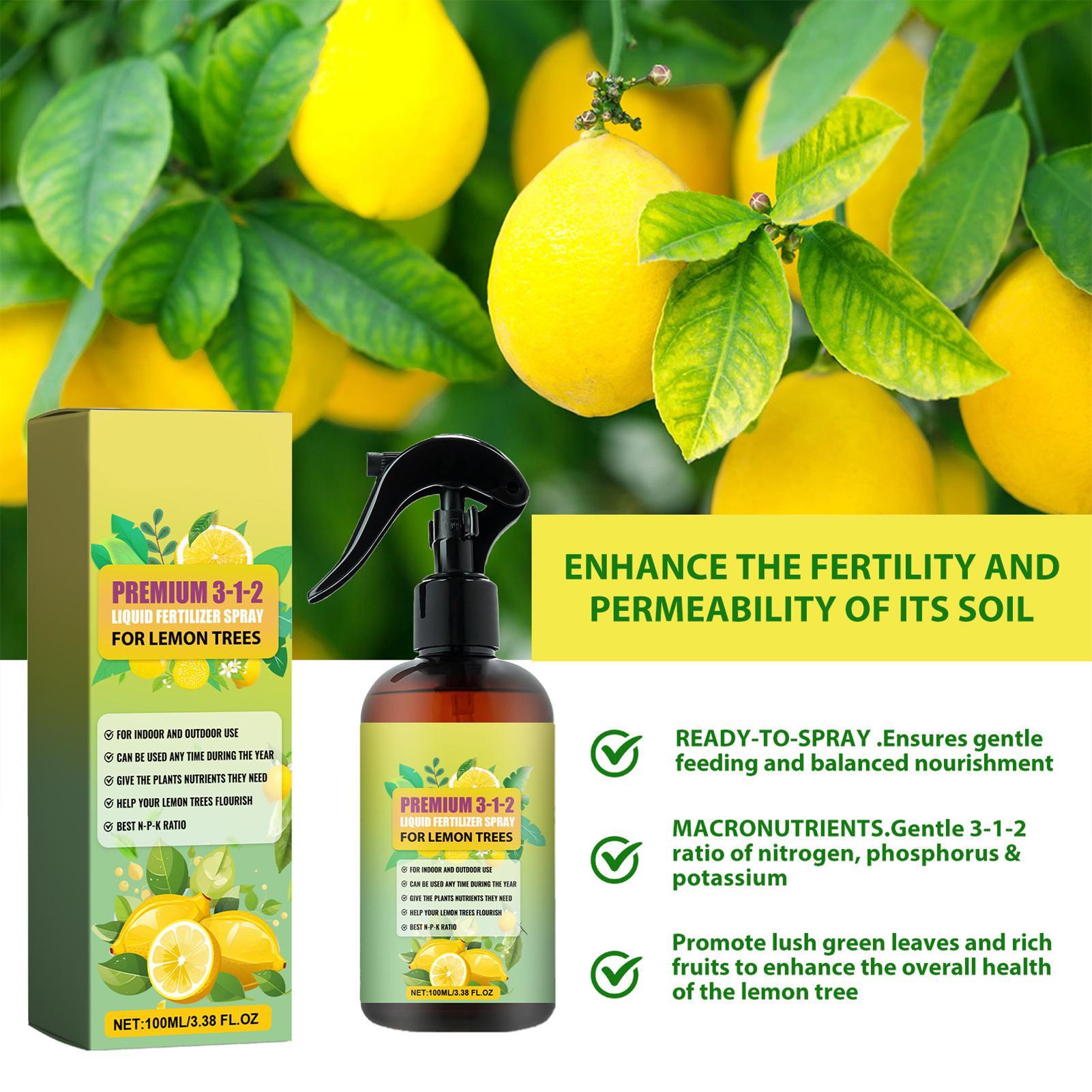 100ml Lemon Tree Fertilizer Le - Root Stimulator Liquid ulasan dan harga