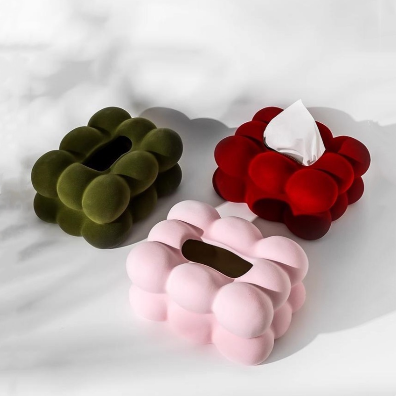 Flocked Tissue Box Geometrical - Agar Tissue Culture ulasan dan harga