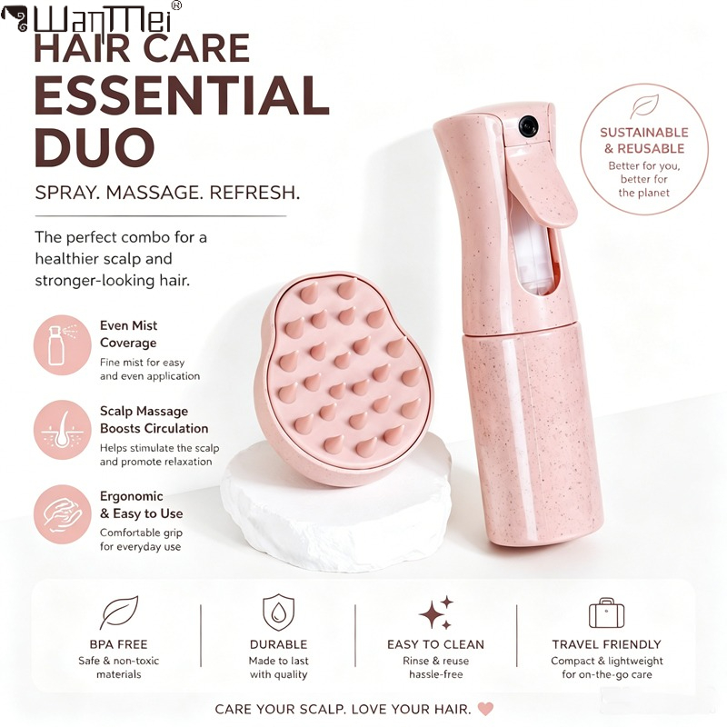 Hair Care Set Refillable Fine  - Misting Bottle Fine ulasan dan harga