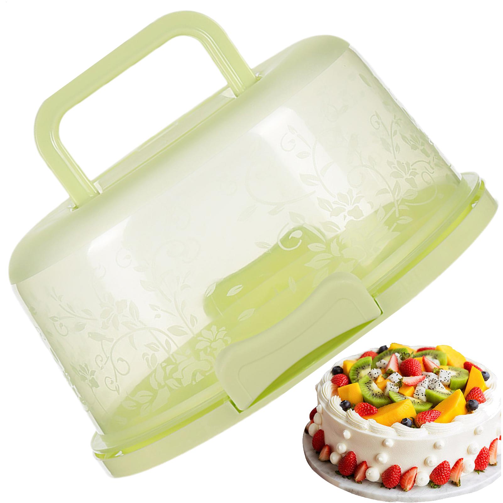 Cake Container Cake Containers - Plastic Dome Clear ulasan dan harga