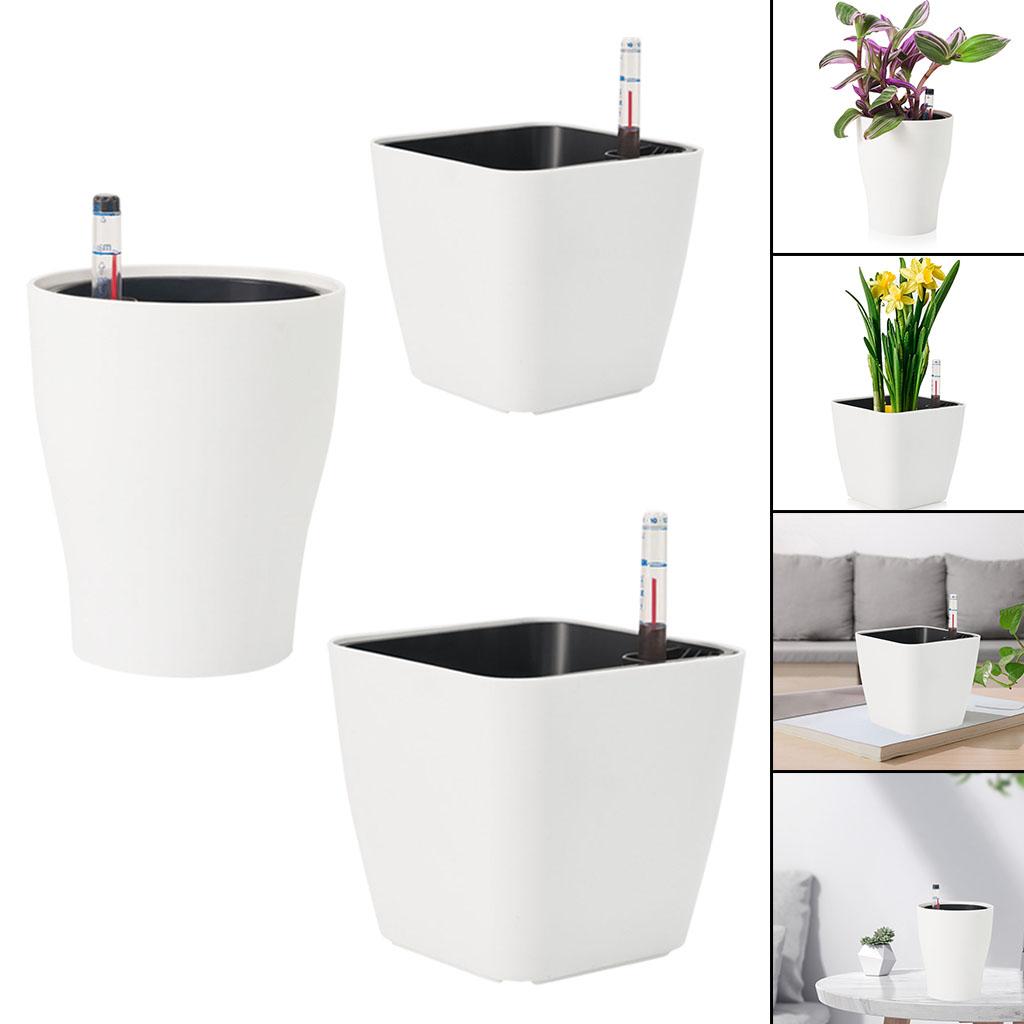 Self Watering Flower Pots Whit - Self Watering Insert ulasan dan harga