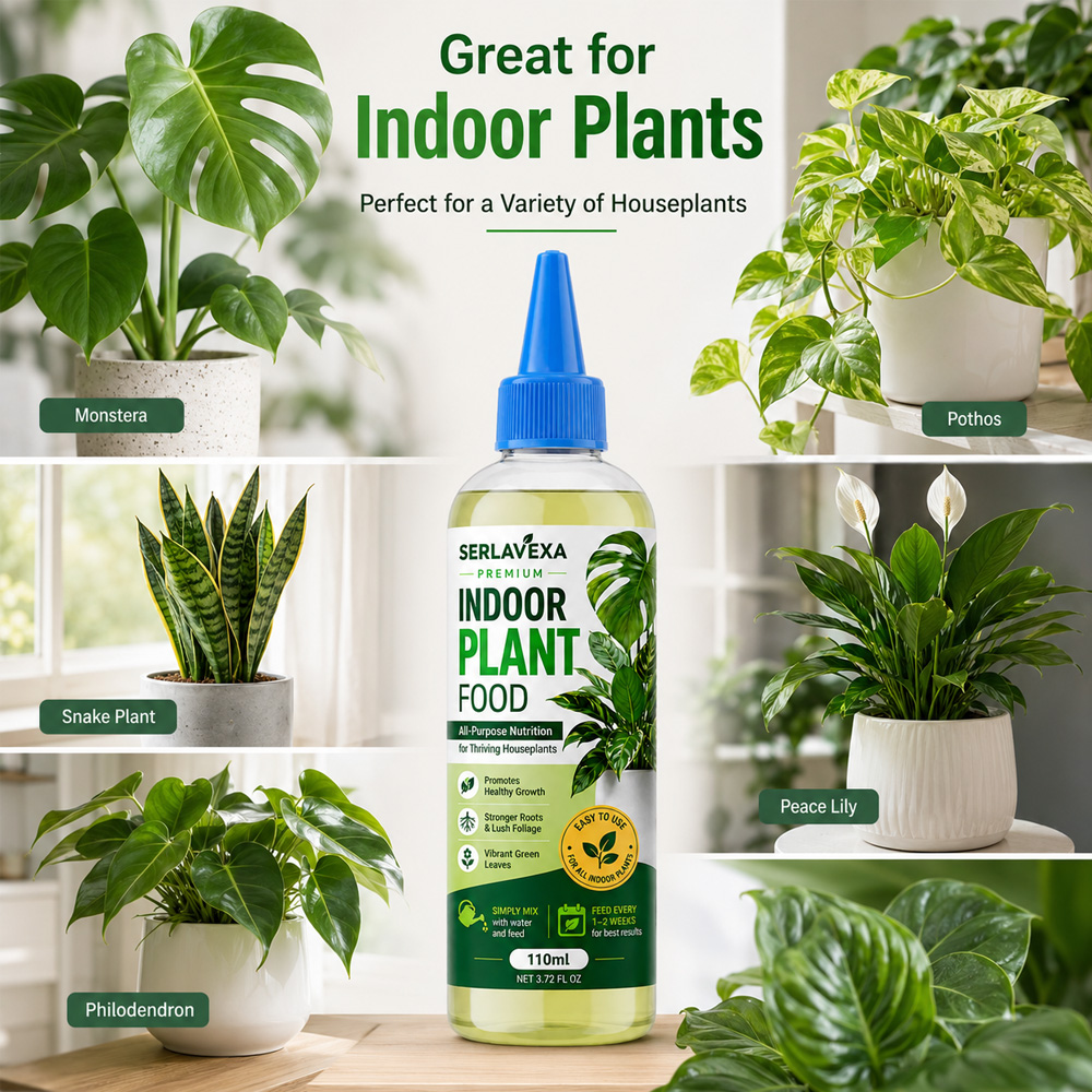 SERLAVEXA Indoor Plant Food 11 - Root Stimulator Liquid ulasan dan harga