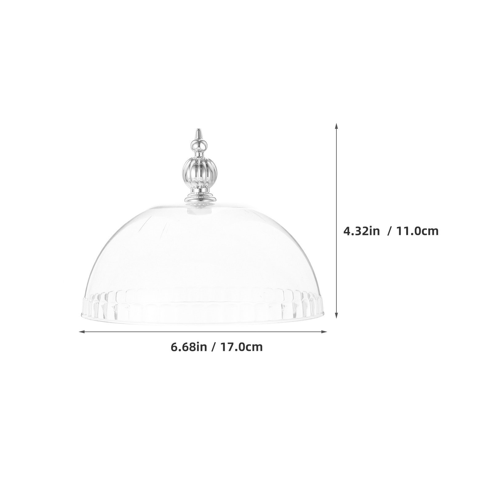 Clear Plastic Cake Dome Cover  - Plastic Dome Clear ulasan dan harga