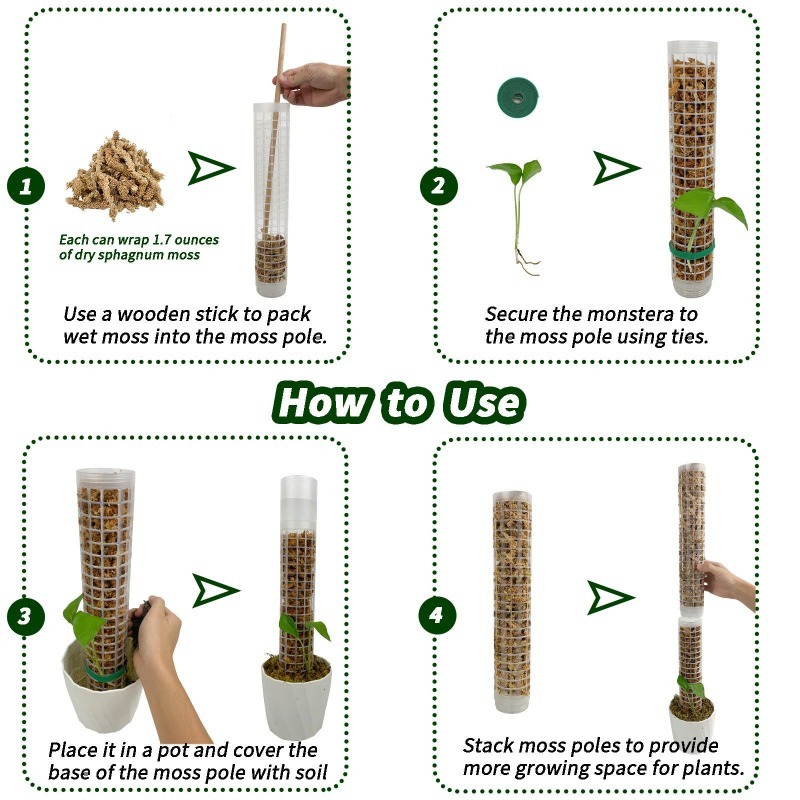 1/2/3pcs Self-watering Moss Po - Sphagnum Moss Dry ulasan dan harga