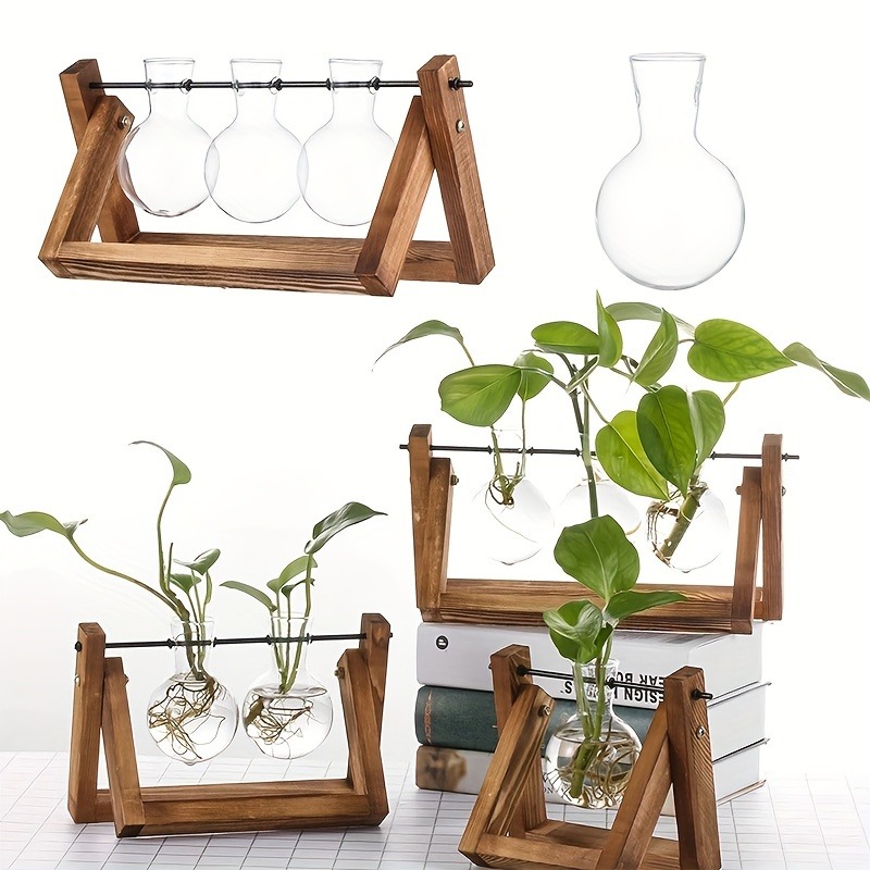 Tabletop Glass Planter Propaga - Propagation Station Vase ulasan dan harga