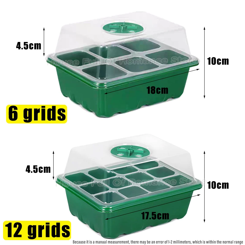 Growing Starting Nursery Trays - Humidity Dome Kit ulasan dan harga